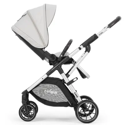 Kanz N-Go Çift Yönlü Tek Elle Katlanabilen Travel Sistem Bebek Arabası Bej - 17