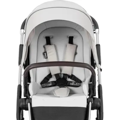 Kanz N-Go Çift Yönlü Tek Elle Katlanabilen Travel Sistem Bebek Arabası Bej - 20