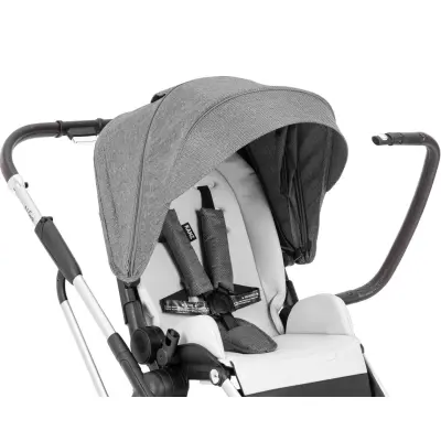 Kanz N-Go Çift Yönlü Tek Elle Katlanabilen Travel Sistem Bebek Arabası Gri - 22