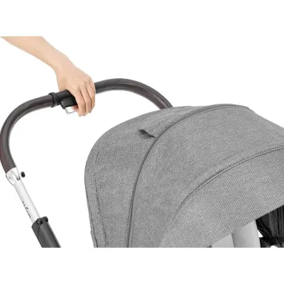 Kanz N-Go Çift Yönlü Tek Elle Katlanabilen Travel Sistem Bebek Arabası Gri - 20