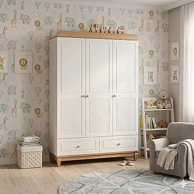 Kanz Paris Dolap 3 Kapılı