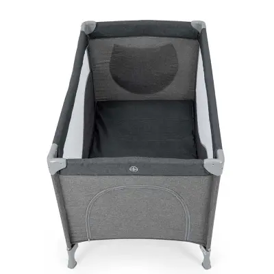 Kanz Pretty Plus Anne Yanı Park Yatak 70X120 Cm Füme - 8