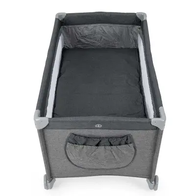 Kanz Pretty Plus Anne Yanı Park Yatak 70X120 Cm Füme - 13