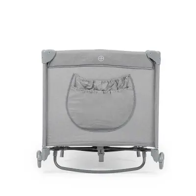 Kanz Pretty Plus Anne Yanı Park Yatak 70X120 Cm Gri - 8