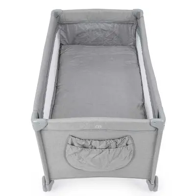 Kanz Pretty Plus Anne Yanı Park Yatak 70X120 Cm Gri - 12