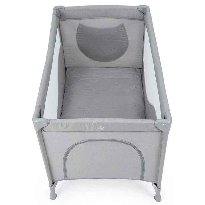 Kanz Pretty Plus Anne Yanı Park Yatak 70X120 Cm Gri - 13