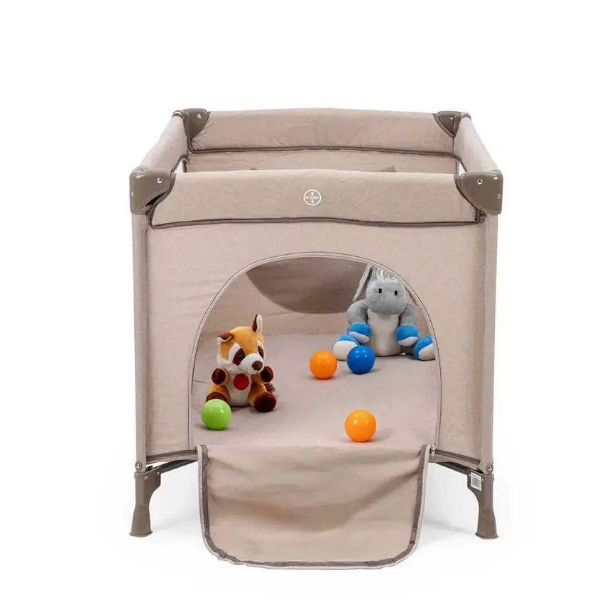 Kanz Pretty Plus Anne Yanı Park Yatak 70X120 Cm Kahve - 2