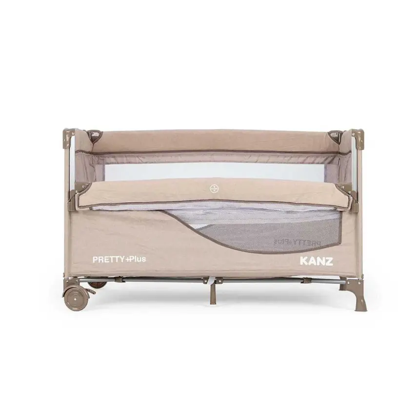 Kanz Pretty Plus Anne Yanı Park Yatak 70X120 Cm Kahve - 4