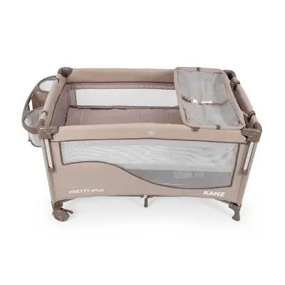 Kanz Pretty Plus Anne Yanı Park Yatak 70X120 Cm Kahve - 5