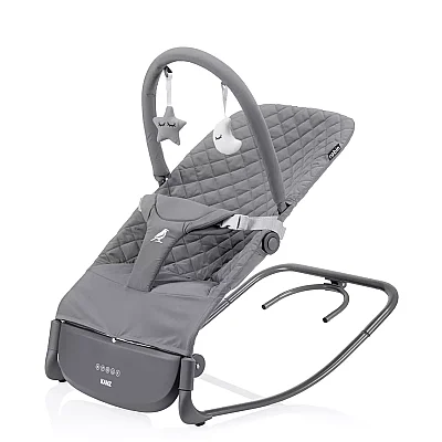 Kanz Robin Elektrikli Pilli Ana Kucağı Cool Grey