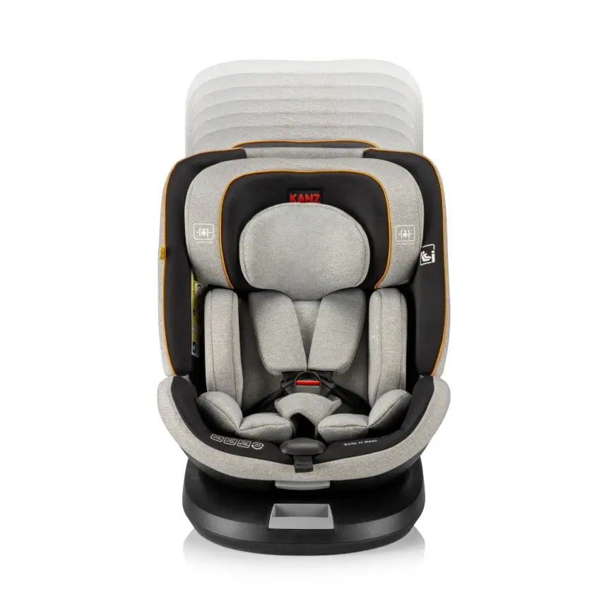 Kanz Safe N Rest İsofix'li Oto Koltuğu 0-36 Kg Siyah - 7