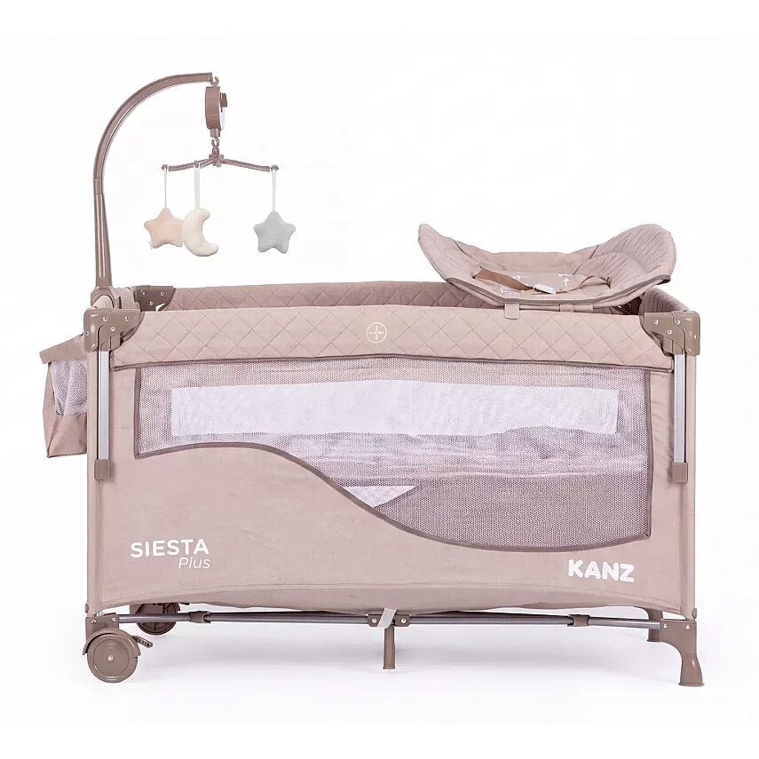 Kanz Siesta Plus Anne Yanı Oyun Parkı 70x120 cm Brown - 1