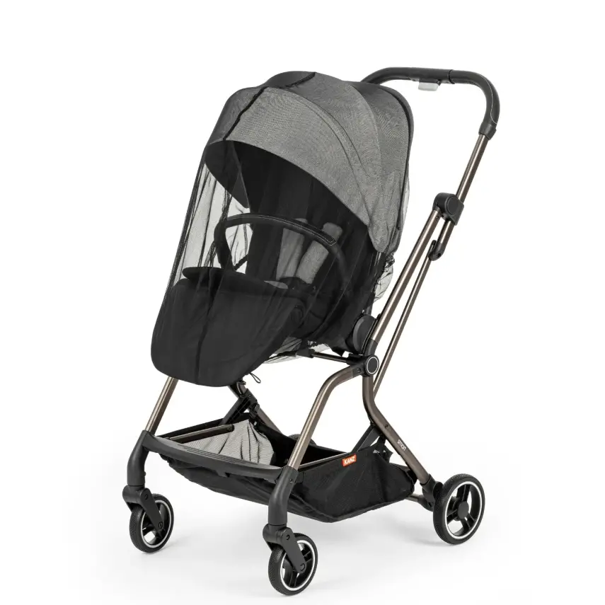 Kanz Smart Çift Yönlü Tek Elle Kapanır Kompakt Travel Sistem Bebek Arabası Gri - 39