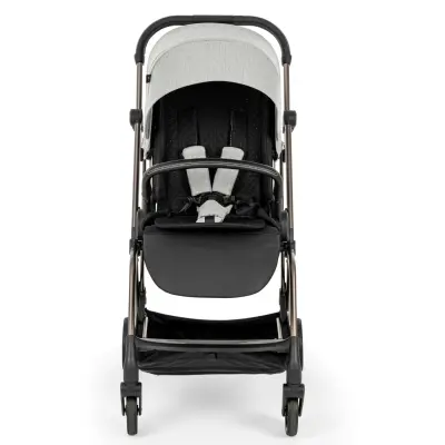 Kanz Smart Çift Yönlü Tek Elle Kapanır Kompakt Travel Sistem Bebek Arabası Gri - 17