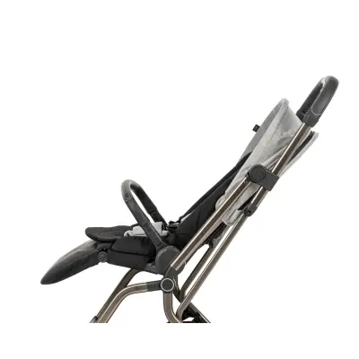 Kanz Smart Çift Yönlü Tek Elle Kapanır Kompakt Travel Sistem Bebek Arabası Gri - 20