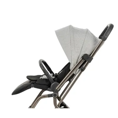 Kanz Smart Çift Yönlü Tek Elle Kapanır Kompakt Travel Sistem Bebek Arabası Gri - 24