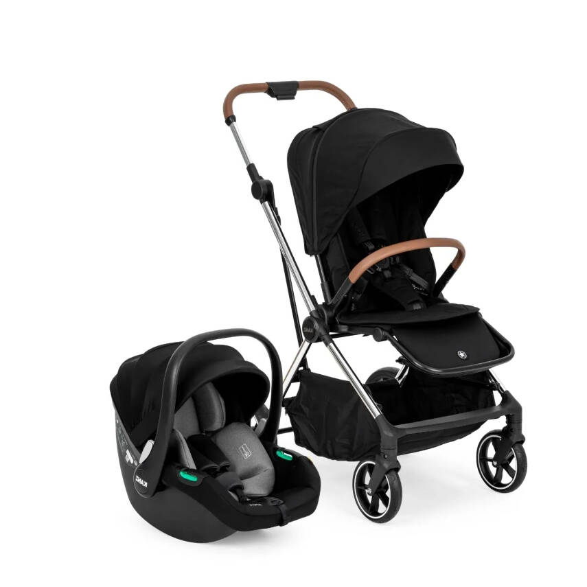 Kanz Snap Çift Yönlü Travel Sistem-Seyahat Sistem Bebek Arabası Darkessblack - 1