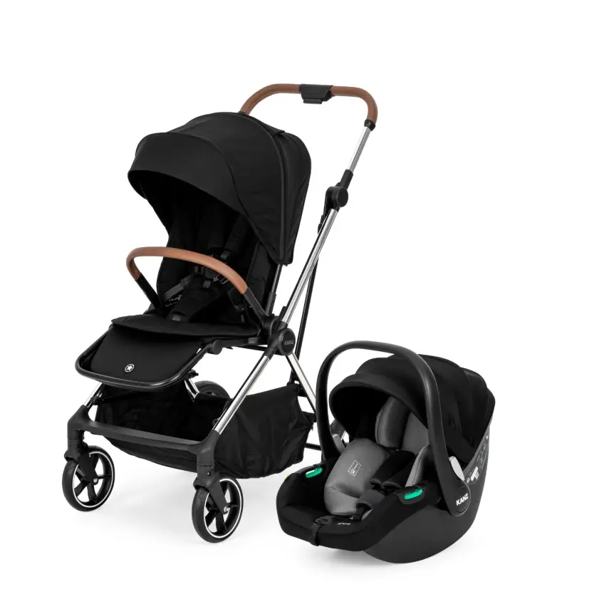 Kanz Snap Çift Yönlü Travel Sistem-Seyahat Sistem Bebek Arabası Darkessblack - 2