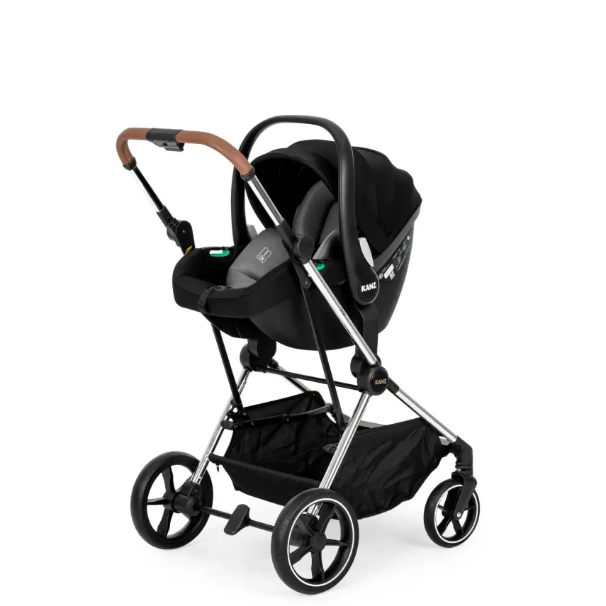 Kanz Snap Çift Yönlü Travel Sistem-Seyahat Sistem Bebek Arabası Darkessblack - 4