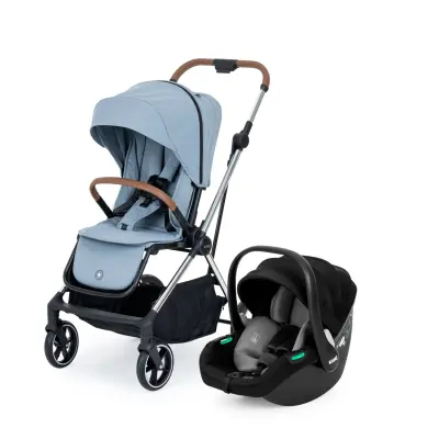 Kanz Snap Çift Yönlü Travel Sistem Seyahat Sistem Bebek Arabası FoggyBlue (1)