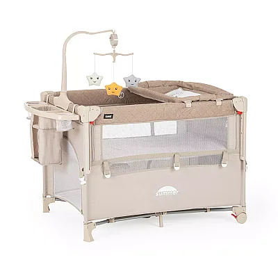 Kanz Summer Anne Yanı Oyun Parkı 65x95 cm Beige