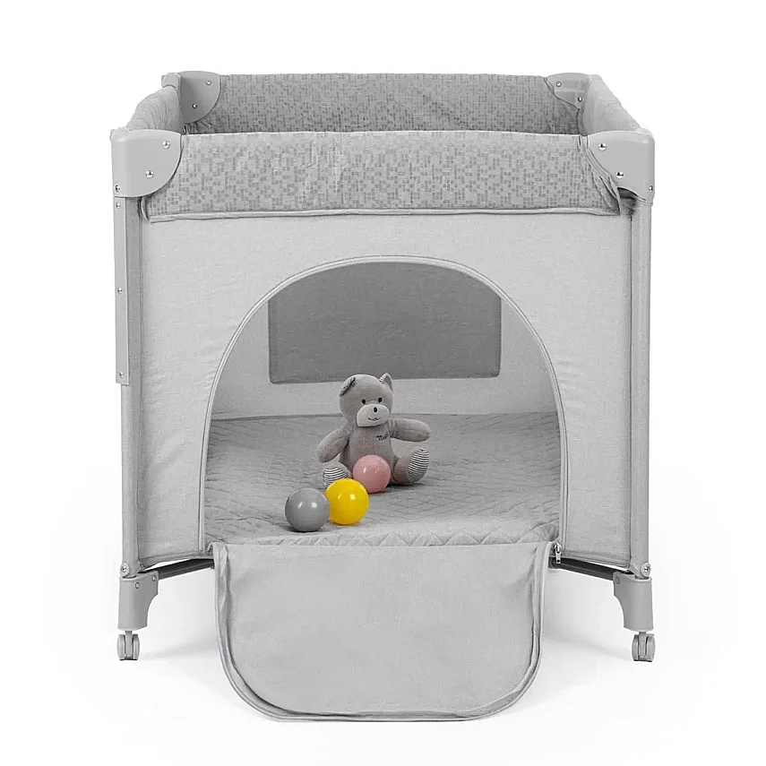 Kanz Momside Anne Yanı Oyun Parkı 70x110 cm Moonlight Grey - 4