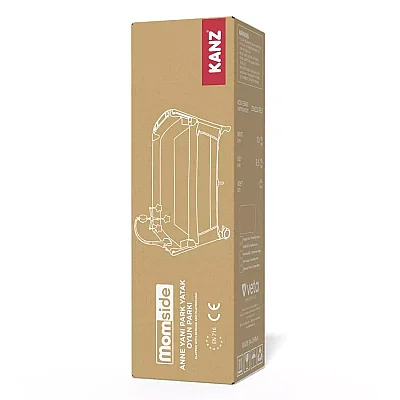 Kanz Momside Anne Yanı Oyun Parkı 70x110 cm Moonlight Grey - 13