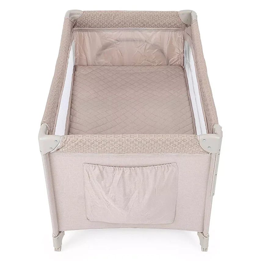 Kanz Momside Anne Yanı Oyun Parkı 70x110 cm Sand Stone Beige - 5