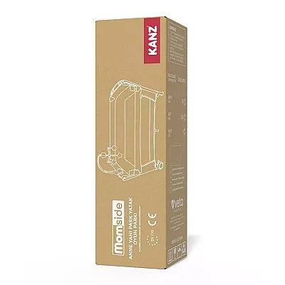 Kanz Momside Anne Yanı Oyun Parkı 70x110 cm Sand Stone Beige - 13