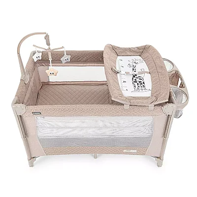 Kanz Momside Anne Yanı Oyun Parkı 70x110 cm Sand Stone Beige - 6