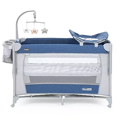 Kanz Momside Anne Yanı Oyun Parkı 70x110 cm Ocean Blue
