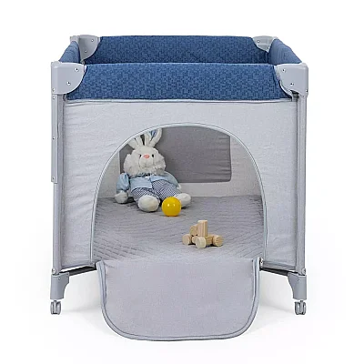 Kanz Momside Anne Yanı Oyun Parkı 70x110 cm Ocean Blue - 9