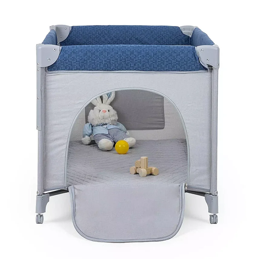 Kanz Momside Anne Yanı Oyun Parkı 70x110 cm Ocean Blue - 9