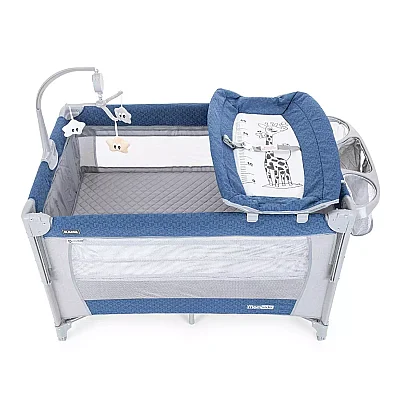 Kanz Momside Anne Yanı Oyun Parkı 70x110 cm Ocean Blue - 12