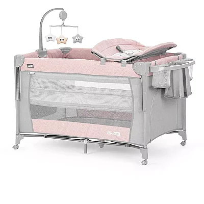 Kanz Momside Anne Yanı Oyun Parkı 70x110 cm Rose Dust Pink (1)