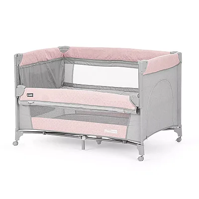 Kanz Momside Anne Yanı Oyun Parkı 70x110 cm Rose Dust Pink - 3