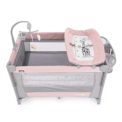 Kanz Momside Anne Yanı Oyun Parkı 70x110 cm Rose Dust Pink - 7