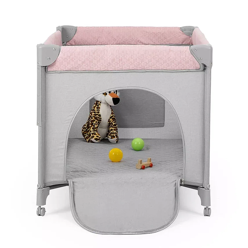 Kanz Momside Anne Yanı Oyun Parkı 70x110 cm Rose Dust Pink - 10