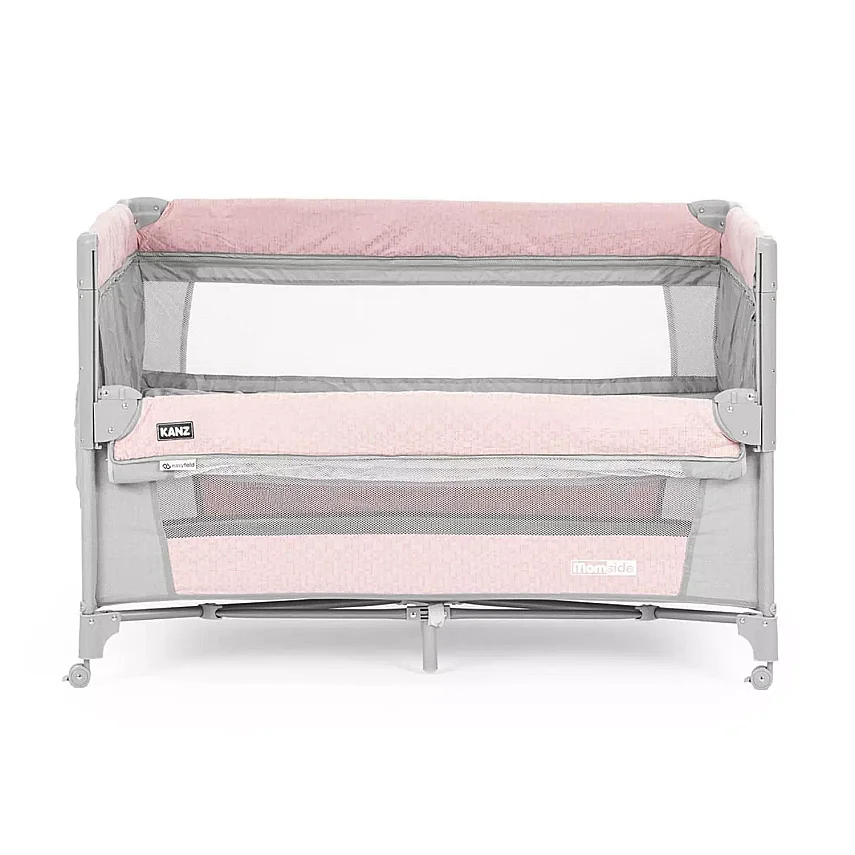 Kanz Momside Anne Yanı Oyun Parkı 70x110 cm Rose Dust Pink - 11