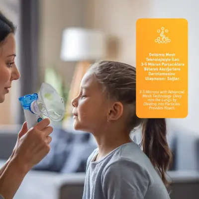 Kanz Taşınabilir Mesh Nebulizatör Şarjlı - 20