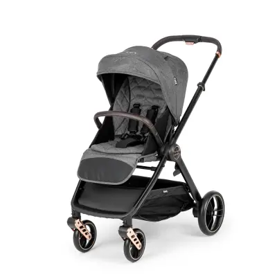 Kanz X-Go Ultimate Çift Yönlü Travel Sistem-Seyahat Sistem Bebek Arabası Rose Gold Gri - 23