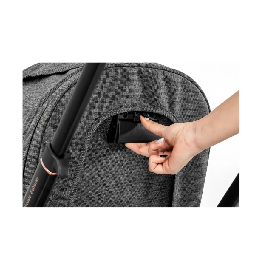 Kanz X-Go Ultimate Çift Yönlü Travel Sistem-Seyahat Sistem Bebek Arabası Rose Gold Gri - 13