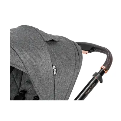 Kanz X-Go Ultimate Çift Yönlü Travel Sistem-Seyahat Sistem Bebek Arabası Rose Gold Gri - 30