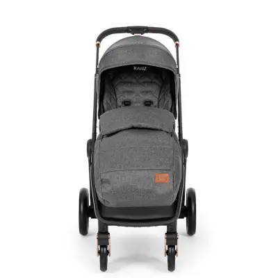 Kanz X-Go Ultimate Çift Yönlü Travel Sistem-Seyahat Sistem Bebek Arabası Rose Gold Gri - 31