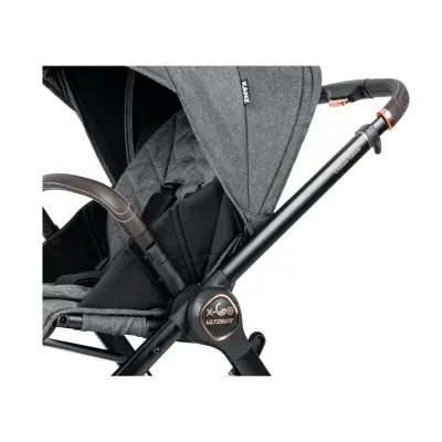 Kanz X-Go Ultimate Çift Yönlü Travel Sistem-Seyahat Sistem Bebek Arabası Rose Gold Gri - 34