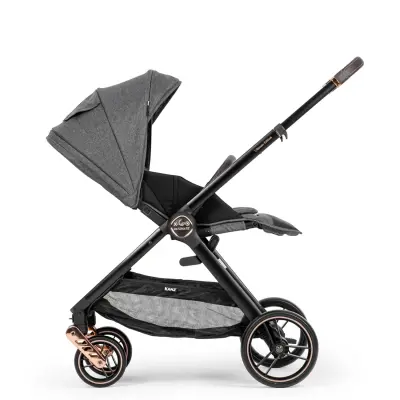 Kanz X-Go Ultimate Çift Yönlü Travel Sistem-Seyahat Sistem Bebek Arabası Rose Gold Gri - 8