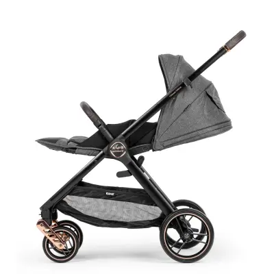 Kanz X-Go Ultimate Çift Yönlü Travel Sistem-Seyahat Sistem Bebek Arabası Rose Gold Gri - 35