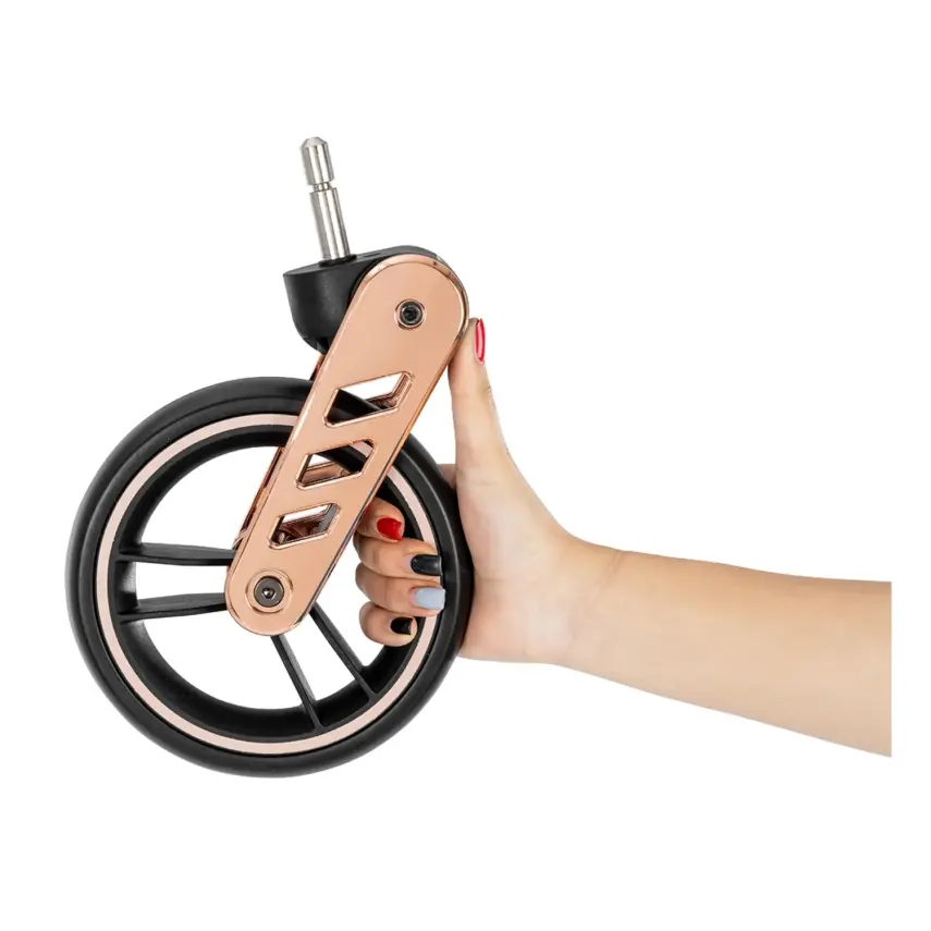 Kanz X-Go Ultimate Çift Yönlü Travel Sistem-Seyahat Sistem Bebek Arabası Rose Gold Siyah   - 6