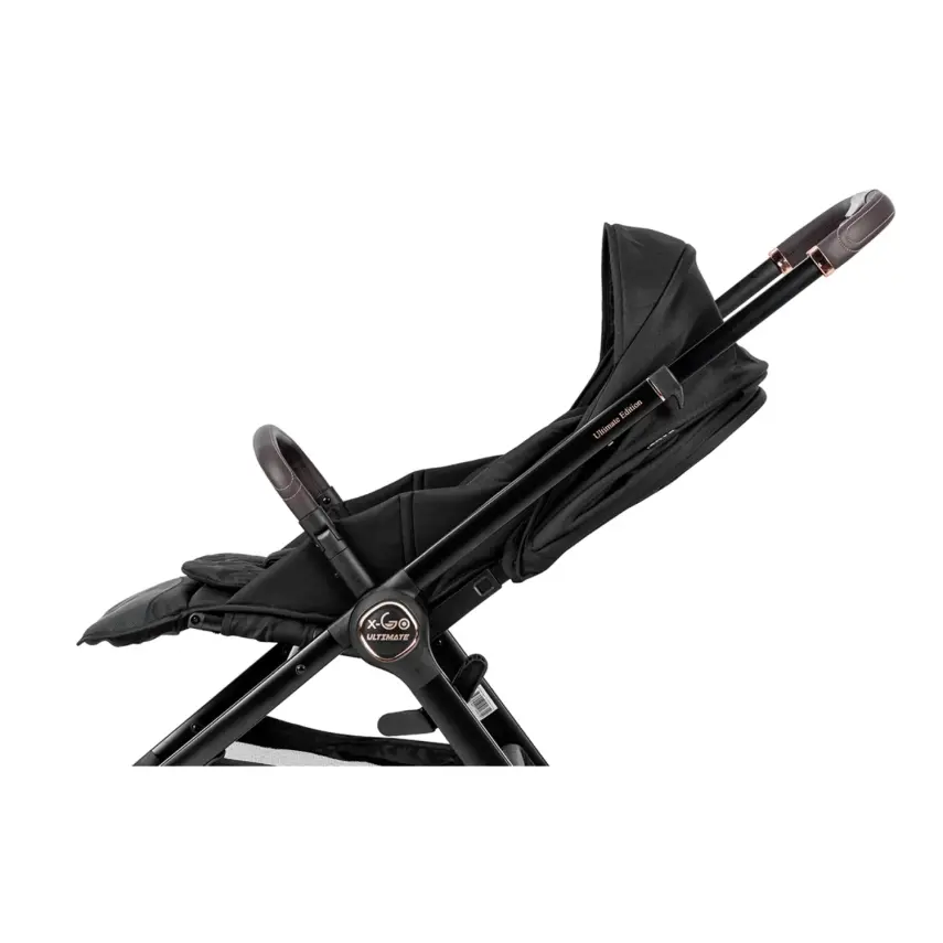Kanz X-Go Ultimate Çift Yönlü Travel Sistem-Seyahat Sistem Bebek Arabası Rose Gold Siyah   - 5