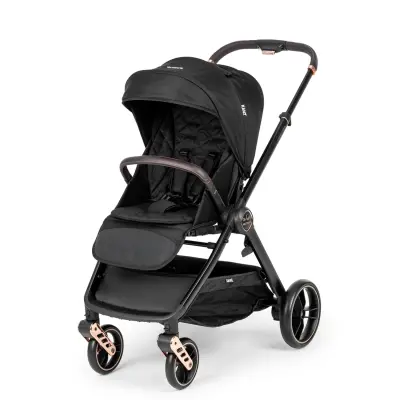 Kanz X-Go Ultimate Çift Yönlü Travel Sistem-Seyahat Sistem Bebek Arabası Rose Gold Siyah   - 10